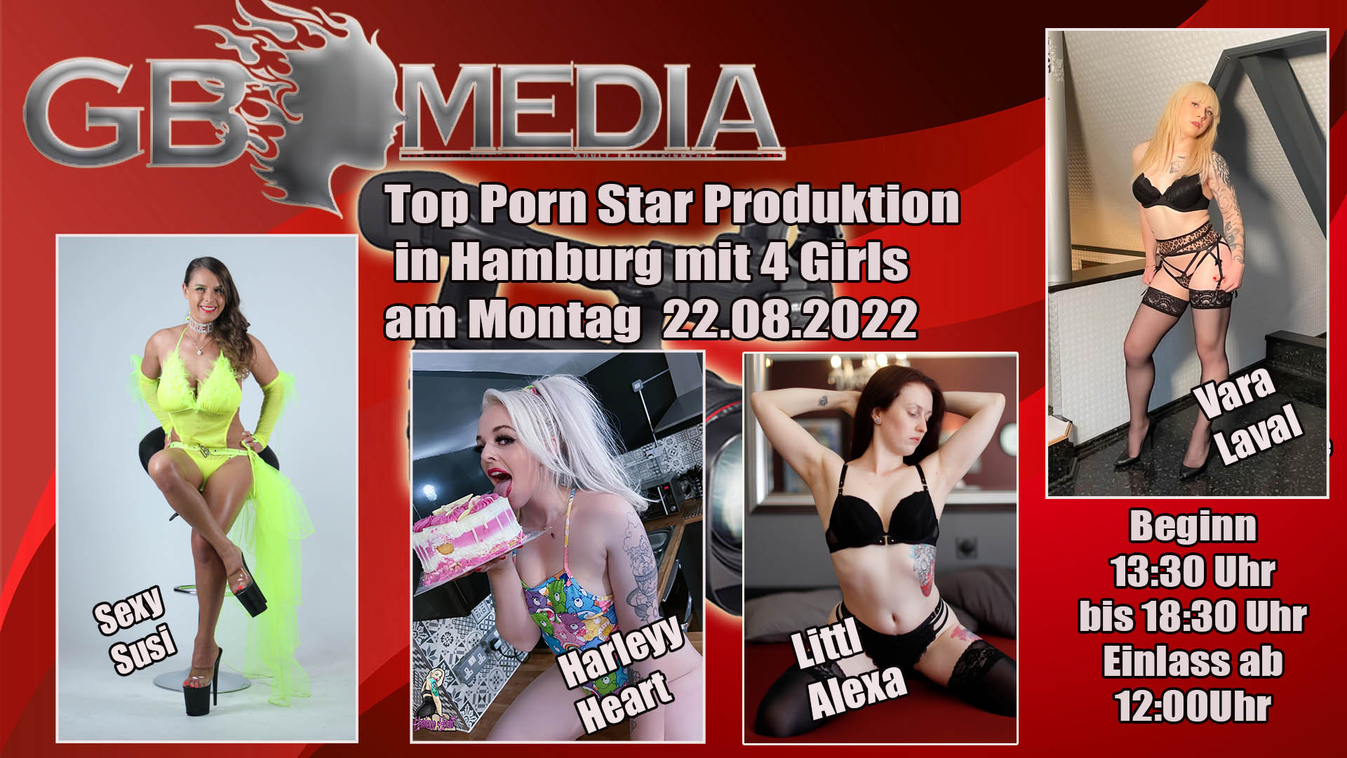 22.08.2022 Top Pornstarproduktion in Hamburg thumb image
